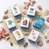 American Mahjong Set — Ocean Mermaid, Foldable, 160 Tiles