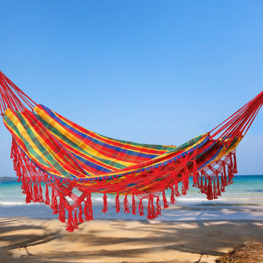 Coastal Brazilian Cotton Hammock — Extra Large