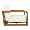 29.52" Outdoor Patio Chair With Thick Cushion