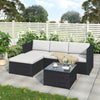 Coastal Corner Sofa Patio Set