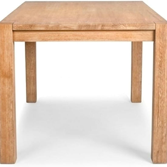 Antique Natural Oak Transitional Rectangular Dining Table-4