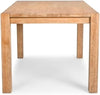 Antique Natural Oak Transitional Rectangular Dining Table-4