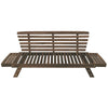 Adjustable Wood Daybed Sofa — Beige