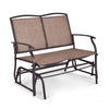 Iron Patio Rocking Chair for Two