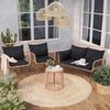 Four-Piece Outdoor Wicker Patio Conversation Set