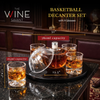 Basketball Decanter Set Premium Barware Gift Elegant Drinkware Collection-1