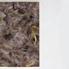 Amethyst Agate Serving Tray with Brass Handles, Square
