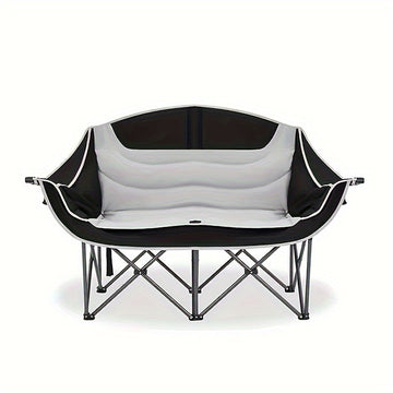2-Person Folding Loveseat Camping Chair Outdoor