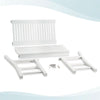 Two Person Weatherproof Poly Lumber Outdoor Bench Seating