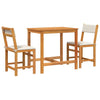 Balcony Dining Set with Cushions — 3 Pc