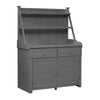 Garden Potting Bench with Storage — Gray