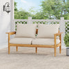 Terassi Outdoor Acacia Wood Loveseat
