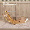 Slatted Teak Rocking Chair
