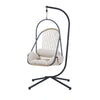 Birds-Nest Bamboo Rattan Hanging Swing Hammock Chair