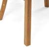 Acacia Wood Outdoor Dining Chairs with Water-Resistant Cushions