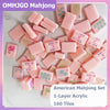 American Mahjong Set — Bright Pink, 160 Tiles