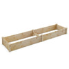 Fir Wood Raised Garden Bed for Patio and Balcony
