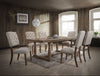 88inches X 40inches X 30inches Weathered Gray Dining Table