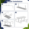 All-Weather Picnic Table & Bench Set, Green