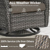 Comfortable Outdoor Swivel Rocker Patio Chairs Set-3