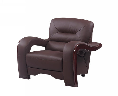 Contemporary leather look