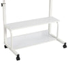 Adjustable Height Desk with USB and AC Outlets