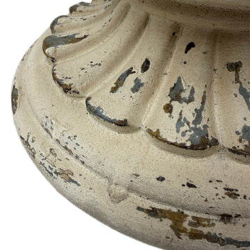 Hand-Painted MGO Garden Urn Planter, Antique White