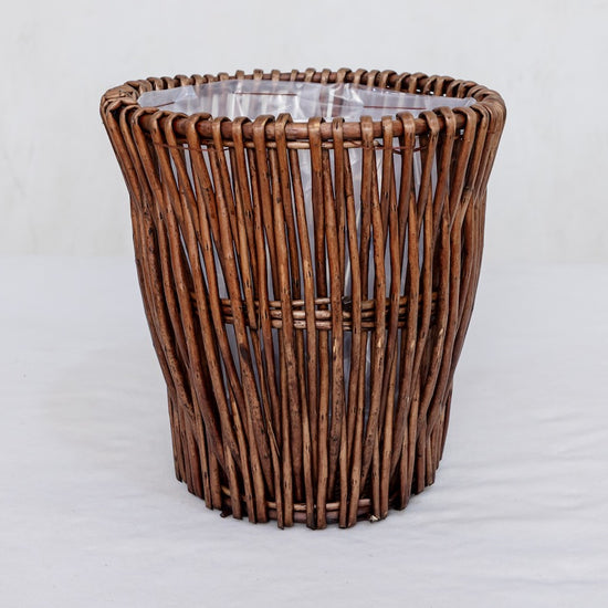 Coastline Woven Willow Planter