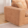 Modern Boucle L-Shaped Sectional Sofa with Two Moveable Ottomans,