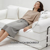 78.7in Corduroy Convertible Sleeper Sofa Bed
