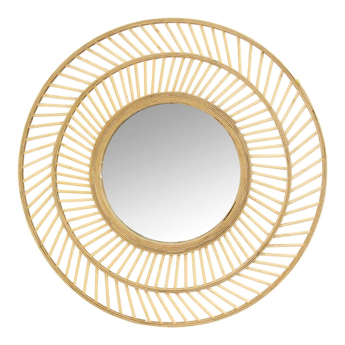 Hand-Woven Rattan Frame