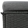 Wicker L-Shaped Patio Sectional — 5 Piece