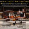 Airplane Whiskey Decanter Set with 2 Glasses