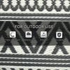 9x18 Gray Boho