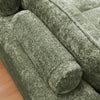 Modern Boucle L-Shaped Sectional Sofa with Two Moveable Ottomans,