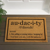 Heavy Duty Natural Coir Welcome Doormat For Front Porch Entryway