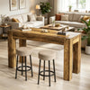 Farmhouse Wooden Bar Table