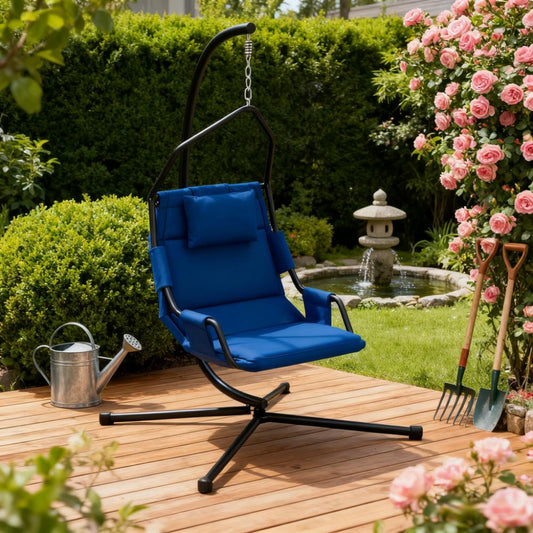 Hanging Swing Chair With Steel Frame,Hammock Chair With Stand