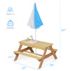 Wooden Kids Picnic Table