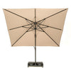 Cantilever Umbrella with Tilt System and Wheeled Base, 9.8 ft