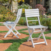 Acacia Wood Folding Outdoor Dining Chair, Set of 2