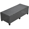 Wicker L-Shaped Patio Sectional — 5 Piece