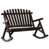 Adirondack Outdoor Rocking Chair in Firwood