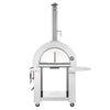 Outdoor Wood Fired Pizza Oven with Side Table
