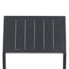 5-Piece Square Patio Dining Set with 37.8-Inch Wood-Grain Table and 4