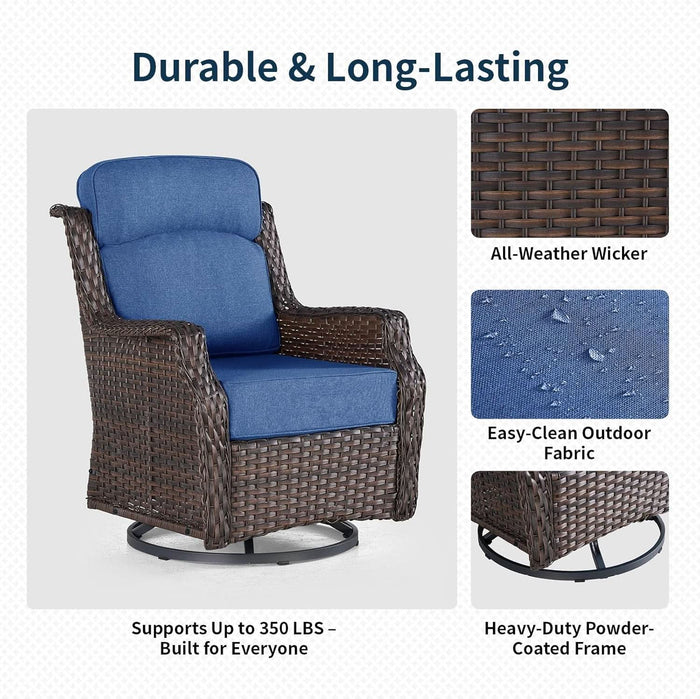 Swivel rocking comfort