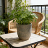 Round Magnesium Planters — Set of 3
