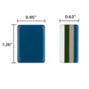 American Mahjong Set — Gatsby 4-Layer Acrylic, 160 Tiles