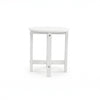 16-Inch HDPE Round Outdoor Side Table for Patio, Porch or Poolside