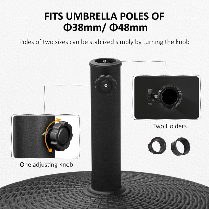 Secure pole grip